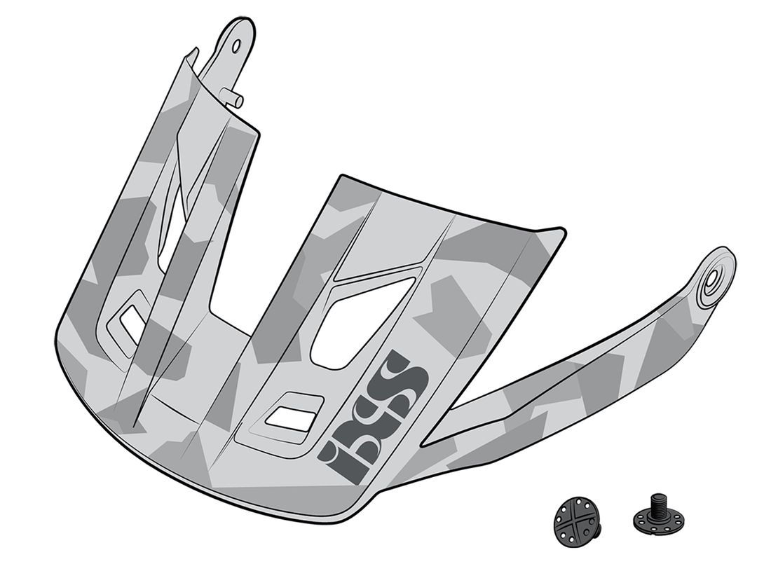 IXS Trigger AM Visor + Pins